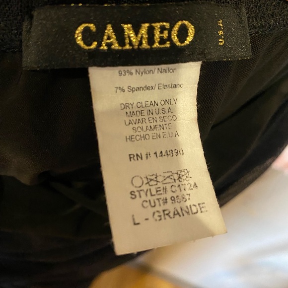 CAMEO OFF SHOULDER RUCHED MESH MIDI DRESS - Picture 4 of 4